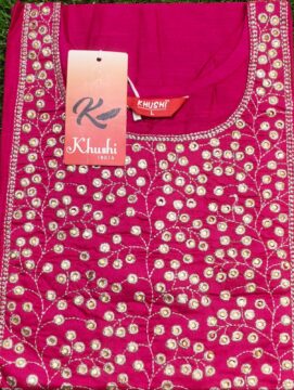 Shine Cotton Side Open Top -  Grand looking Khushi Branded with Affortable Price code-SM00001